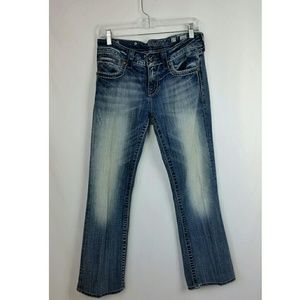 🌸Miss Me Easy Boot Cross Angel Wings Size 27